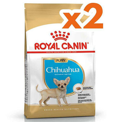 Royal Canin Chihuahua Puppy Yavru Köpek Maması 1,5 Kg x 2 Adet + Temizlik Mendili