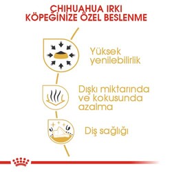 Royal Canin Chihuahua Yetişkin Köpek Maması 1,5 Kg x 2 Adet + Temizlik Mendili - 3