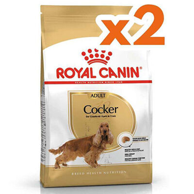 Royal Canin Cocker Irkına Özel Köpek Maması 3 Kg x 2 Adet + Temizlik Mendili