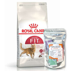 Royal Canin Regular Fit Kedi Maması 10 Kg + 10Lu Lolipop Kedi Ödülü - Thumbnail