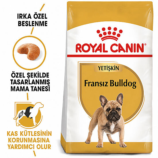 Royal Canin French Bulldog Özel Irk Köpek Maması 3 Kg + Temizlik Mendili - 2