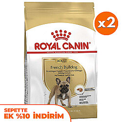 Royal Canin French Bulldog Özel Irk Köpek Maması 3 Kg x 2 Adet + Temizlik Mendili - Royal Canin