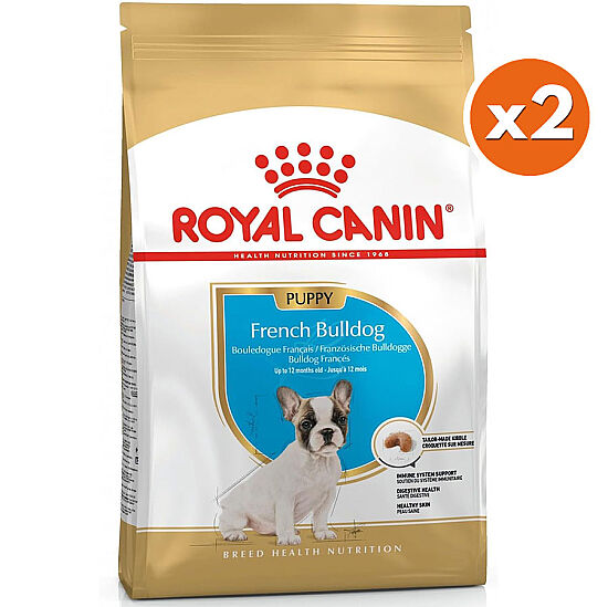 Royal Canin French Bulldog Puppy Yavru Köpek Maması 3 Kg x 2 Adet + Temizlik Mendili - 2