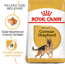 Royal Canin - Royal Canin German Shepherd Köpek Maması 11 Kg + 4 Adet Temizlik Mendili
