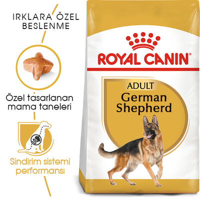 Royal Canin German Shepherd Köpek Maması 11 Kg + Temizlik Mendili