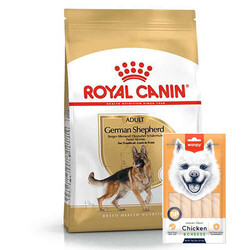 Royal Canin - Royal Canin German Shepherd Köpek Maması 11 Kg + Wanpy Creamy Treat 5x14 Gr