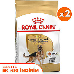 Royal Canin German Shepherd Köpek Maması 11 Kg x 2 Adet + Temizlik Mendili - Royal Canin