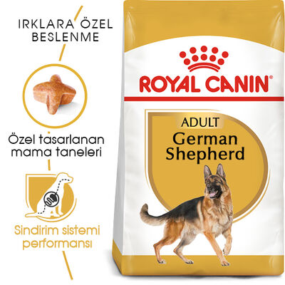 Royal Canin German Shepherd Köpek Maması 11 Kg x 2 Adet + Temizlik Mendili