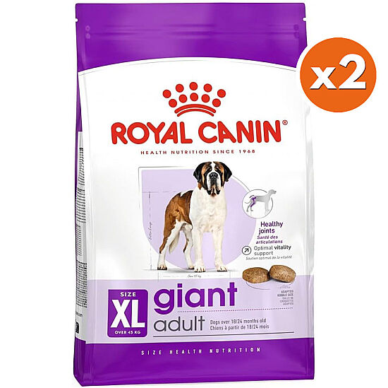 Royal Canin Giant Adult İri Irk Köpek Maması 15 Kg x 2 Adet + Temizlik Mendili - 2