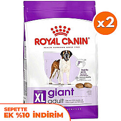 Royal Canin Giant Adult İri Irk Köpek Maması 15 Kg x 2 Adet + Temizlik Mendili - Royal Canin