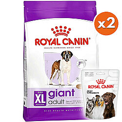 Royal Canin Giant Adult İri Irk Köpek Maması 15 Kg x 2 Adet + 6 Adet Royal Canin Köpek Ödülü - Royal Canin