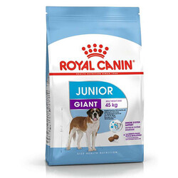 Royal Canin Giant Junior İri Irk Yavru Köpek Maması 15 Kg + Temizlik Mendili - Royal Canin