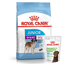 Royal Canin Giant Junior İri Irk Yavru Köpek Maması 15 Kg + 3 Adet Royal Canin Yavru Köpek Ödülü - Royal Canin