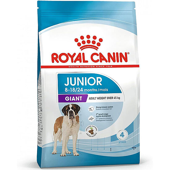 Royal Canin Giant Junior İri Irk Yavru Köpek Maması 15 Kg x 2 Adet + Temizlik Mendili - 2