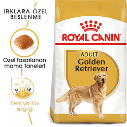Royal Canin - Royal Canin Golden Retriever Köpek Maması 12 Kg + 4 Adet Temizlik Mendili