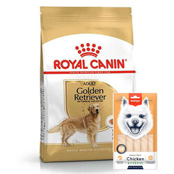 Royal Canin - Royal Canin Golden Retriever Köpek Maması 12 Kg + Wanpy Creamy Treat 5x14 Gr