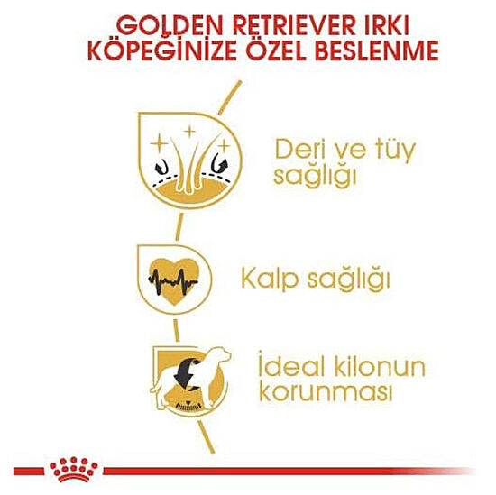 Royal Canin Golden Retriever Köpek Maması 12 Kg x 2 Adet + Temizlik Mendili - 6