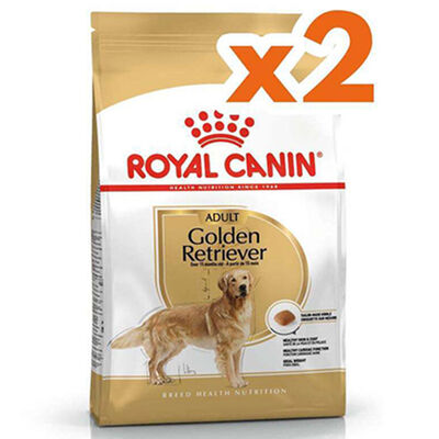 Royal Canin Golden Retriever Köpek Maması 12 Kg x 2 Adet + Temizlik Mendili