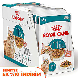 Royal Canin BOX Pouch Gravy Healthy Ageing 11+ Yaşlı Kedi Yaş Maması 85 Gr x 12 Adet - Royal Canin