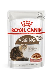 Royal Canin Pouch Gravy Ageing +12 Yaşlı Kedi Yaş Maması 85 Gr - Thumbnail