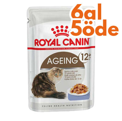 Royal Canin Pouch Gravy Ageing +12 Yaşlı Kedi Yaş Maması 85 Gr - 6 Al 5 Öde