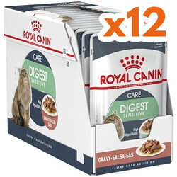 Royal Canin Pouch Gravy Digestive Hassas Kedi Maması 85 Gr - BOX - x 12 Adet - Royal Canin