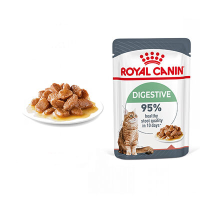 Royal Canin Pouch Gravy Digestive Hassas Kedi Maması 85 Gr - BOX - 12 Al 10 Öde