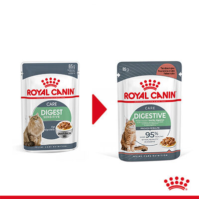Royal Canin Pouch Gravy Digestive Hassas Kedi Maması 85 Gr - BOX - x 12 Adet - 2