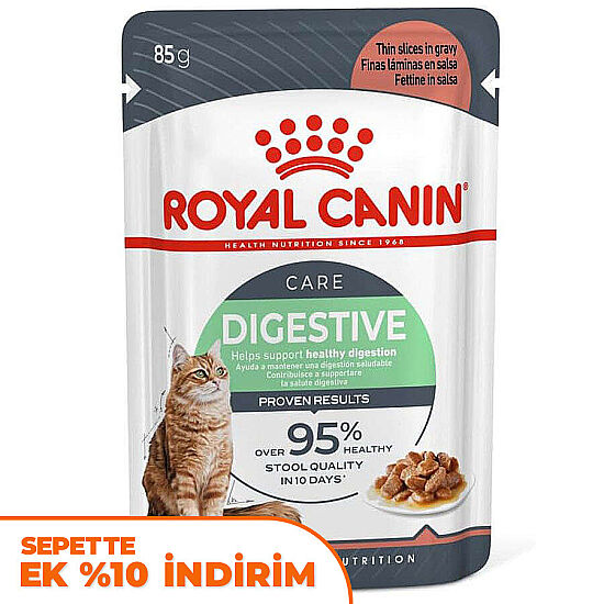 Royal Canin Pouch Gravy Digestive Hassas Kedi Maması 85 Gr - 1