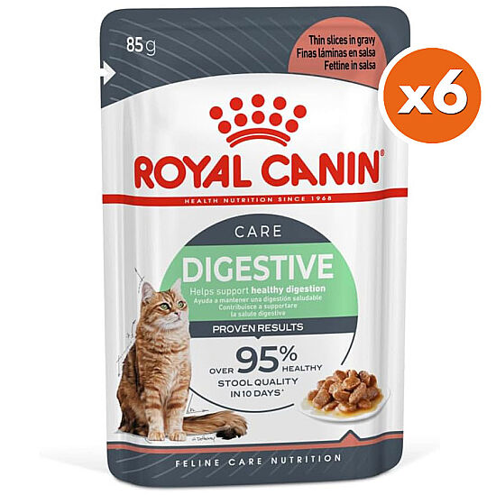 Royal Canin Pouch Gravy Digestive Hassas Kedi Maması 85 Gr x 6 Adet - 1