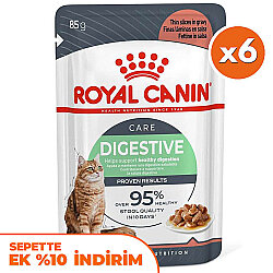 Royal Canin Pouch Gravy Digestive Hassas Kedi Maması 85 Gr x 6 Adet - Royal Canin