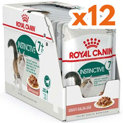 Royal Canin Pouch Gravy Instinctive +7 Yaşlı Kedi Yaş Maması 85 Gr - BOX - x 12 Adet - Royal Canin