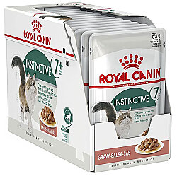 Royal Canin BOX Pouch Gravy Instinctive +7 Yaşlı Kedi Yaş Maması 85 Gr x 12 Adet - Royal Canin