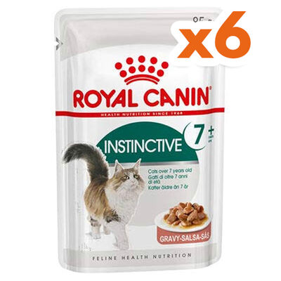 Royal Canin Pouch Gravy Instinctive +7 Yaşlı Kedi Yaş Maması 85 Gr x 6 Adet - 1