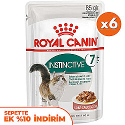 Royal Canin Pouch Gravy Instinctive +7 Yaşlı Kedi Yaş Maması 85 Gr x 6 Adet - Royal Canin