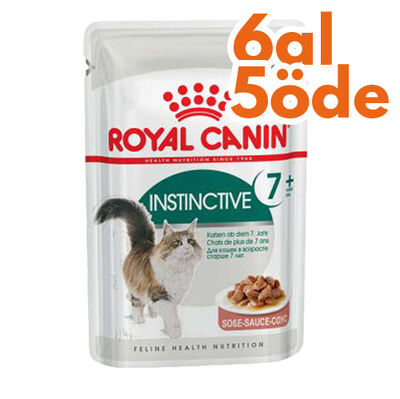 Royal Canin Pouch Gravy Instinctive +7 Yaşlı Kedi Yaş Maması 85 Gr - 6 Al 5 Öde