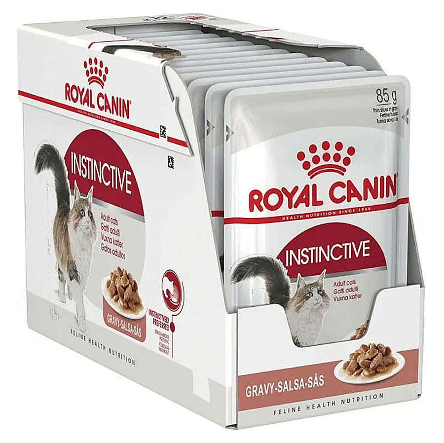 Royal Canin BOX Pouch Gravy Instinctive Yaş Kedi Maması 85 Gr x 12 Adet