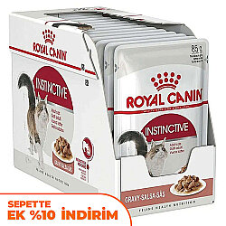 Royal Canin BOX Pouch Gravy Instinctive Yaş Kedi Maması 85 Gr x 12 Adet - Royal Canin
