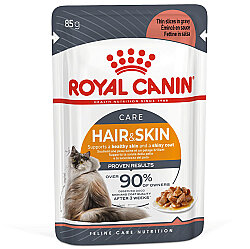 Royal Canin BOX Pouch Gravy Hair Skin Hassas Tüylü Kedi Maması 85 Gr x 12 Adet - 2