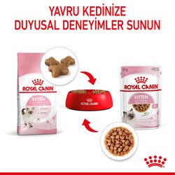Royal Canin Pouch Gravy Kitten Instinctive Yaş Yavru Kedi Maması 85 Gr - BOX - x 12 Adet - 8