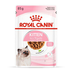 Royal Canin Pouch Gravy Kitten Instinctive Yaş Yavru Kedi Maması 85 Gr - BOX - 12 Al 10 Öde - Thumbnail