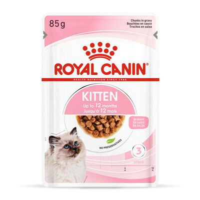 Royal Canin Pouch Gravy Kitten Instinctive Yaş Yavru Kedi Maması 85 Gr - BOX - 12 Al 10 Öde