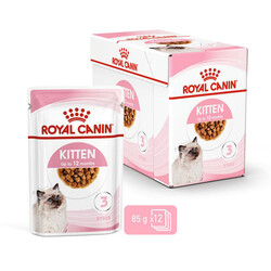 Royal Canin Pouch Gravy Kitten Instinctive Yaş Yavru Kedi Maması 85 Gr - BOX - 12 Al 10 Öde - Thumbnail