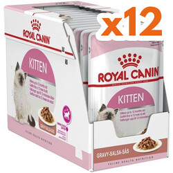 Royal Canin - Royal Canin Pouch Gravy Kitten Instinctive Yaş Yavru Kedi Maması 85 Gr - BOX - x 12 Adet