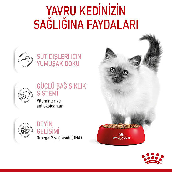Royal Canin Pouch Gravy Kitten Instinctive Yaş Yavru Kedi Maması 85 Gr - 3