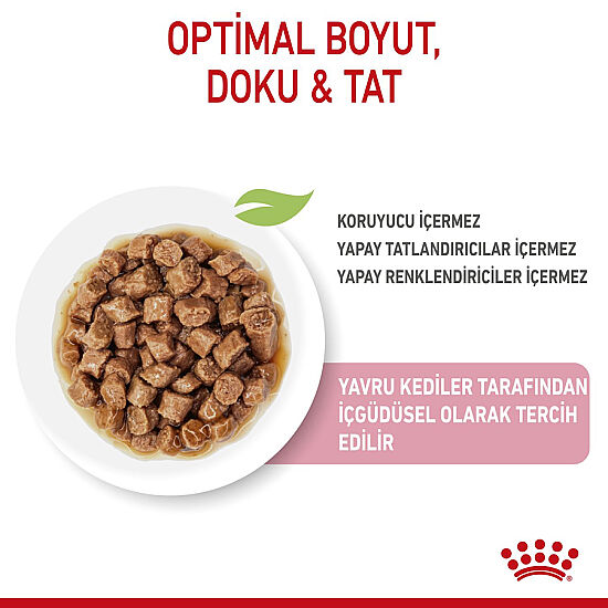 Royal Canin Pouch Gravy Kitten Instinctive Yaş Yavru Kedi Maması 85 Gr - 4