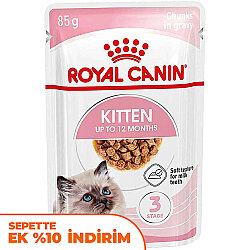 Royal Canin Pouch Gravy Kitten Instinctive Yaş Yavru Kedi Maması 85 Gr - Royal Canin