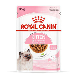 Royal Canin Pouch Gravy Kitten Instinctive Yaş Yavru Kedi Maması 85 Gr x 6 Adet - 3