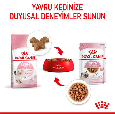 Royal Canin Pouch Gravy Kitten Instinctive Yaş Yavru Kedi Maması 85 Gr x 6 Adet