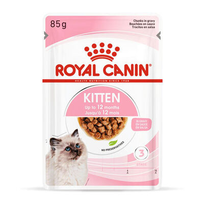 Royal Canin Pouch Gravy Kitten Instinctive Yaş Yavru Kedi Maması 85 Gr x 6 Adet